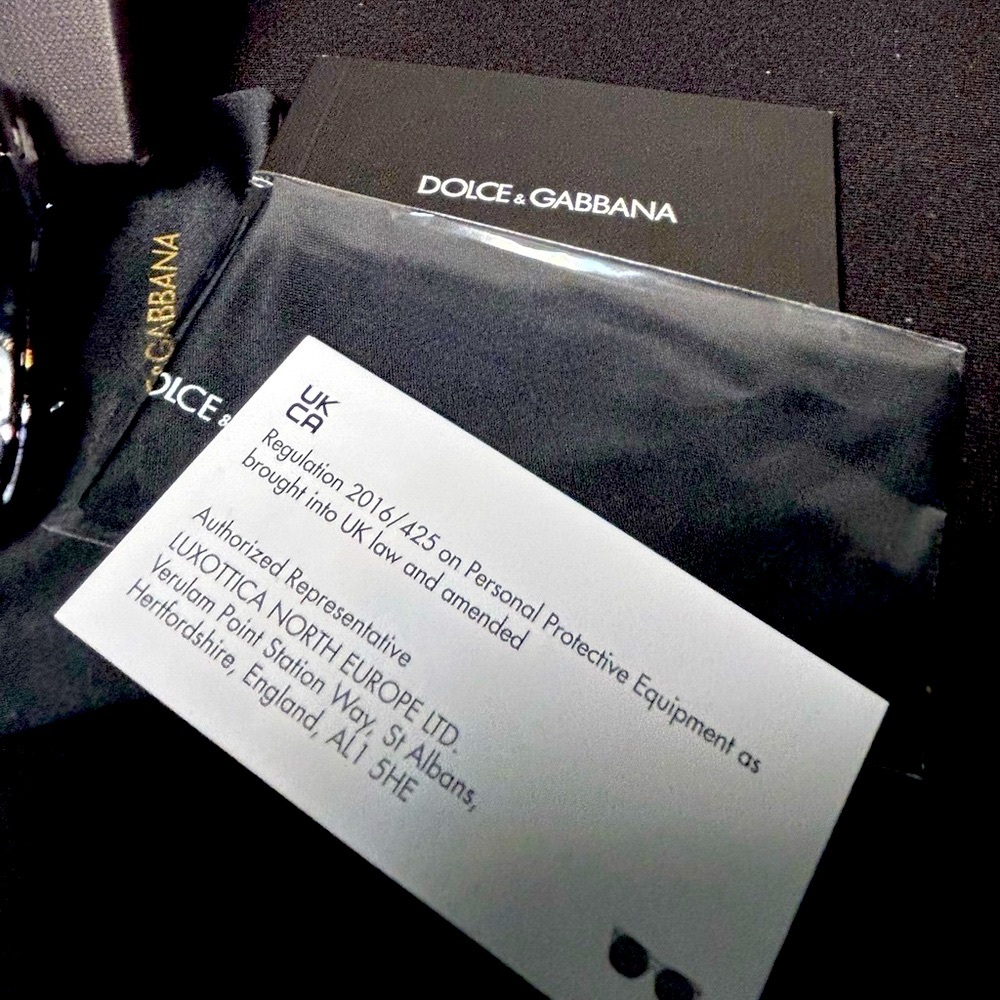 New in Box Dolce & Gabbana Current Season 2024 Oversized Sunglasses (NIB) - Picture 10 of 10